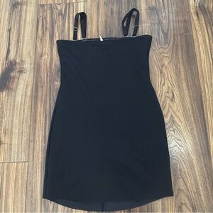 Leonisa Two-in-One Undetectable Sculpting Skort Slip Black